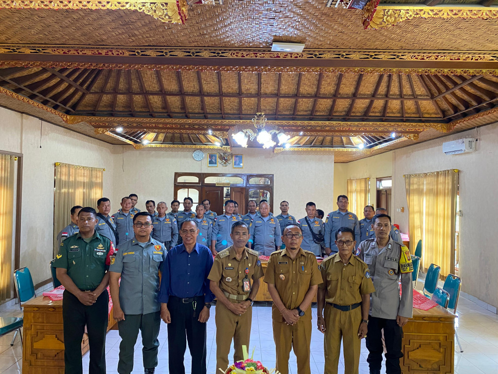 BIMBINGAN TEKNIS  PENINGKATAN KAPASITAS SATLINMAS DESA SANGANTAKA